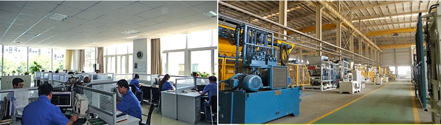 免燒磚機生產(chǎn)車間