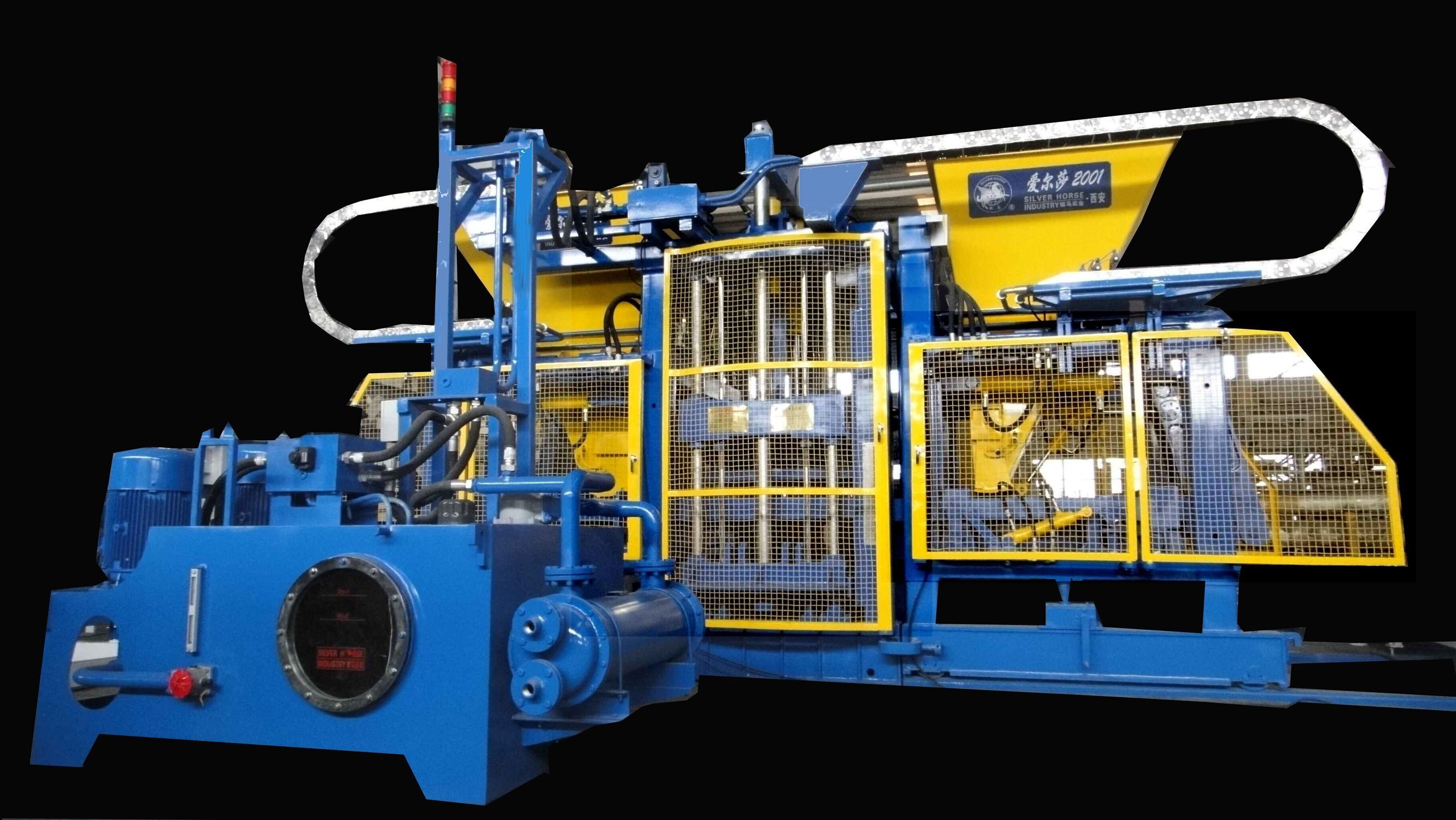 波浪水泥磚制磚設備