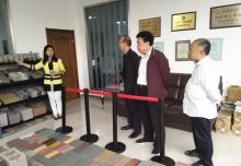 陜西省建筑節(jié)能協(xié)會(huì)、省墻改辦領(lǐng)導(dǎo)蒞臨西安銀馬參觀指導(dǎo)