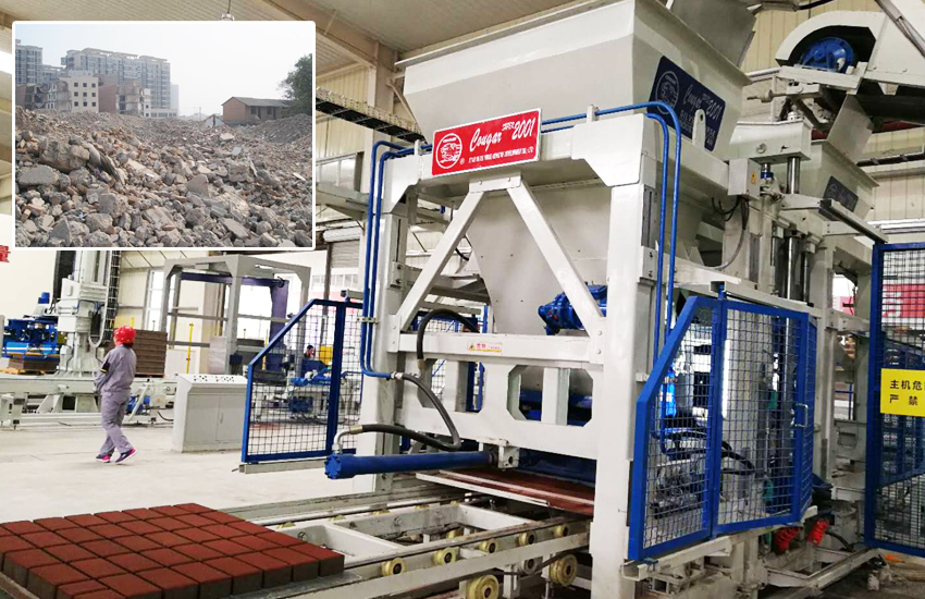 透水磚生產(chǎn)線：住建部，幾個(gè)生活垃圾分類(lèi)偏重考核項(xiàng)目