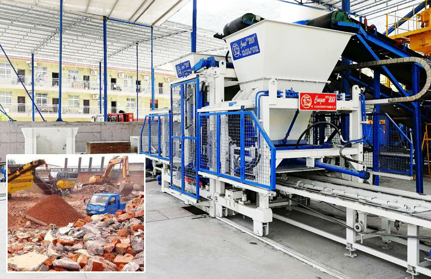 銀馬環(huán)保建筑垃圾制磚機:建筑業(yè)的綠色風景線