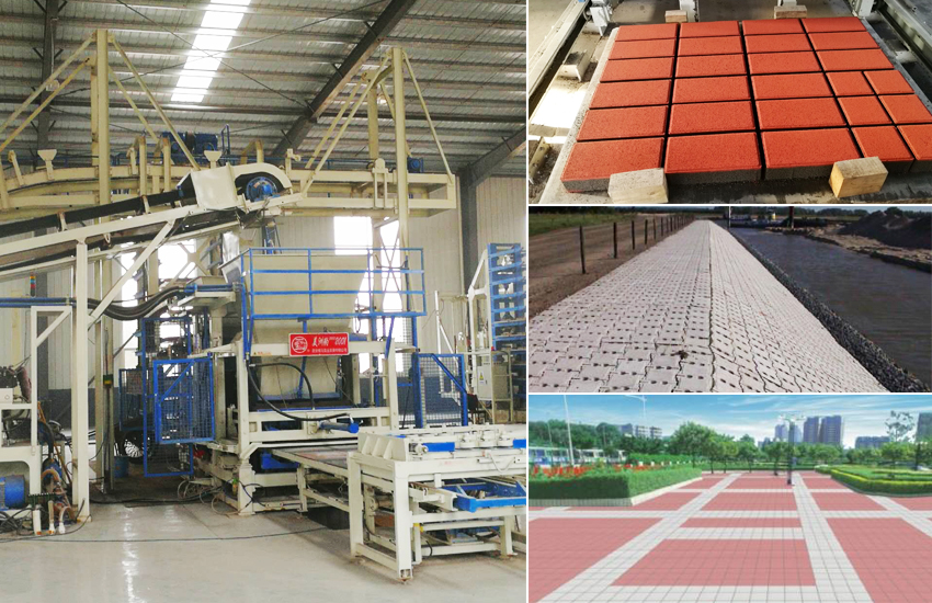 人行道透水磚設(shè)備：液壓系統(tǒng)中出現(xiàn)液壓沖擊的原因有哪些？