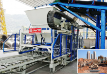 智能化磚機(jī)：日產(chǎn)量約60萬噸的垃圾其價值有多大？