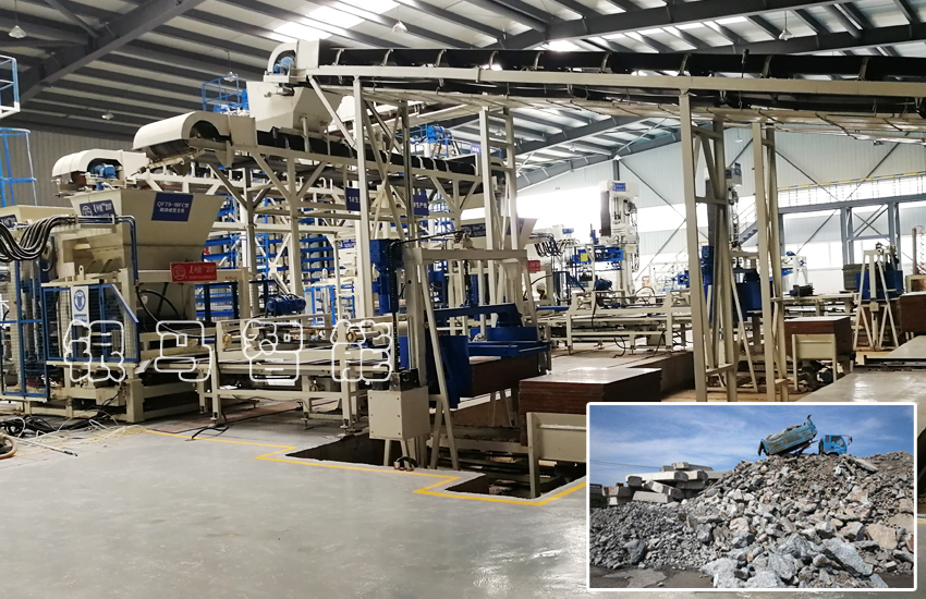 免燒磚制品設備點燃“吞噬”建筑垃圾的環(huán)保夢